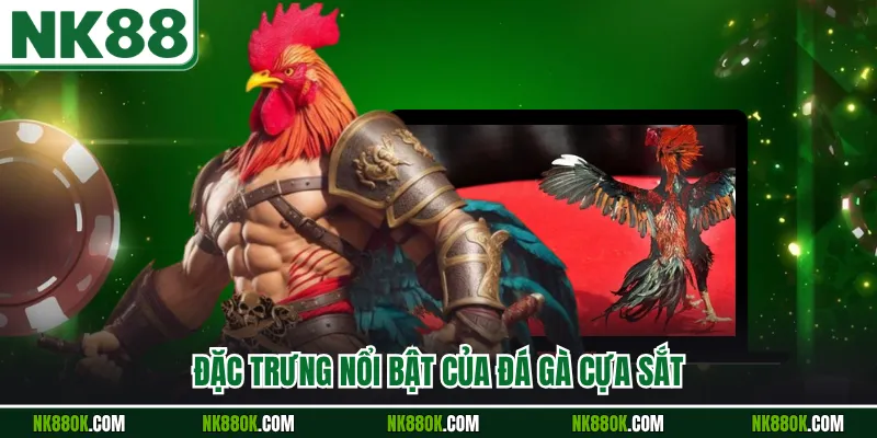 Đặc trưng nổi bật của đá gà cựa sắt