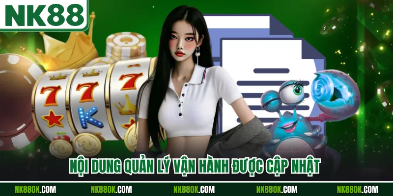 Nội dung quản lý vận hành được cập nhật